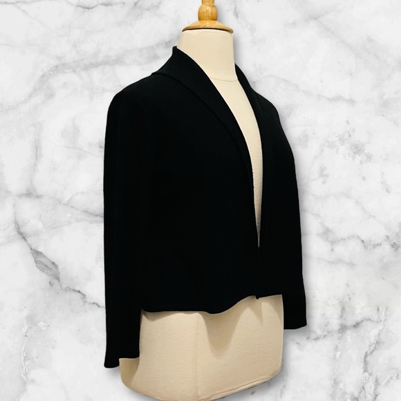 Eileen Fisher Italian Wool Jacket L - Picture 4 of 14